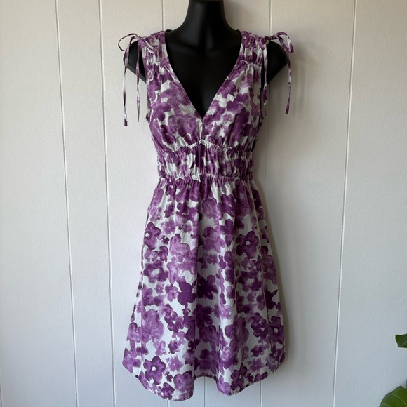 Rails Iris Watercolor Floral Mini Dress | Size Small - Picture 2 of 8